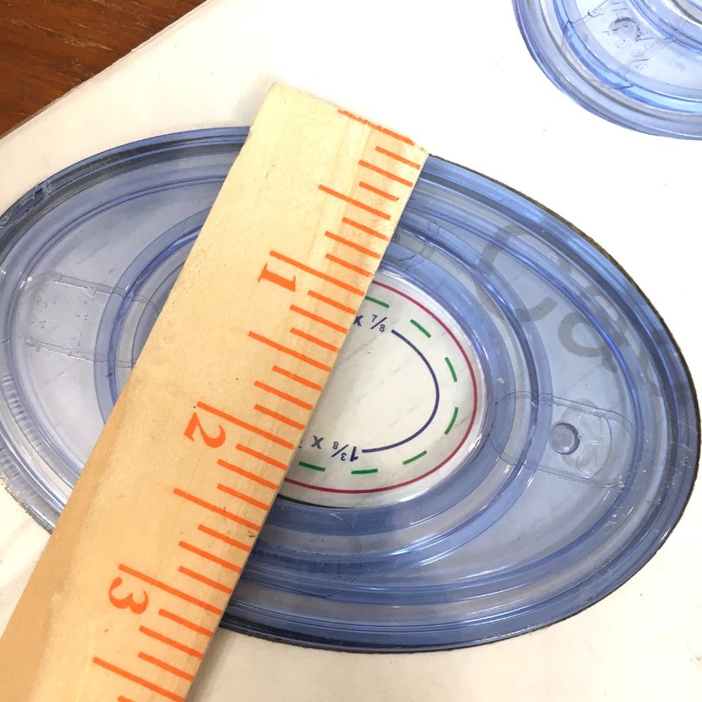 Creative Memories Oval Cutting Templates NIP - Picture 11 of 12